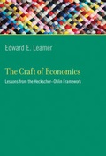 Cover: The Craft of Economics - MIT Press
