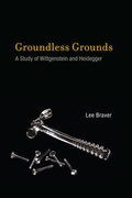 Cover: Groundless Grounds - MIT Press
