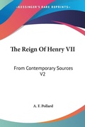 Bild: The Reign Of Henry VII - Kessinger Publishing