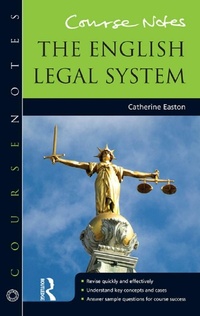 Enlarge image Cover: Course Notes: the English Legal System - Hodder Arnold