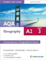 Cover: AQA A2 Geography Student UnitGuide: Unit 3 Contemporary Geo - Philip Allan Updates