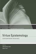 Cover: Virtue Epistemology - MIT Press