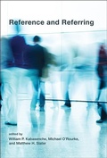 Cover: Reference and Referring - MIT Press