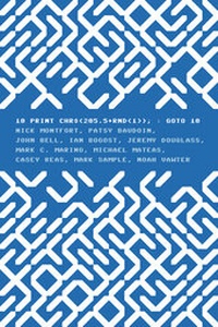 Abbildung von: 10 PRINT CHR$(205.5+RND(1)); : GOTO 10 - MIT Press