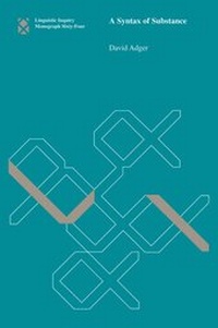 Enlarge image Cover: A Syntax of Substance - MIT Press