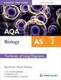 Cover: AQA AS Biology Student Unit Guide: Unit 2 the Variety of Living Organisms - Philip Allan Updates