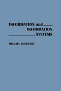 Cover: Information and Information Systems - Praeger Publishers Inc