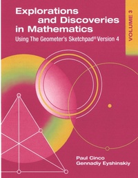 Abbildung von: Explorations and Discoveries in Mathematics, Volume 3, Using The Geometer's Sketchpad Version 4 - Lulu.com
