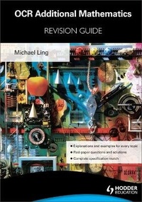Enlarge image Cover: OCR Additional Mathematics Revision Guide For Advanced Free Standing Mathematics Qualification - Hodder Education