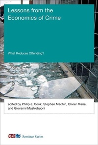 Enlarge image Cover: Lessons from the Economics of Crime - MIT Press