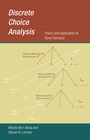 Cover: Discrete Choice Analysis - MIT Press