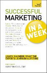 Enlarge image Cover: Marketing In A Week - TEACH YOURSELF
