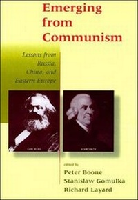 Enlarge image Cover: Emerging from Communism - MIT Press