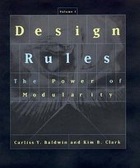 Enlarge image Cover: Design Rules - MIT Press