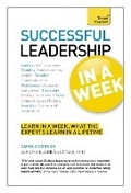 Cover: Leadership In A Week - TEACH YOURSELF