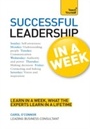 Cover: Leadership In A Week - Teach Yourself Books
