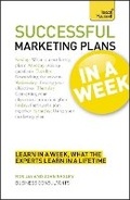Cover: Marketing Plans In A Week - TEACH YOURSELF
