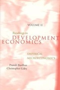 Cover: Readings in Development Economics - MIT Press