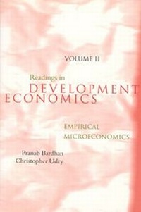 Enlarge image Cover: Readings in Development Economics - MIT Press