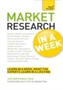 Cover: Market Research In A Week - Teach Yourself Books