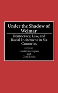 Cover: Under the Shadow of Weimar - Praeger Publishers Inc