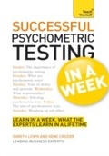 Cover: Psychometric Testing In A Week - Teach Yourself Books