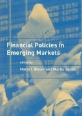 Cover: Financial Policies in Emerging Markets - MIT Press