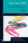 Cover: Course Notes: Contract Law - Routledge