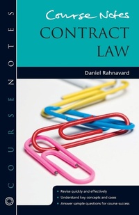 Abbildung von: Course Notes: Contract Law - Routledge