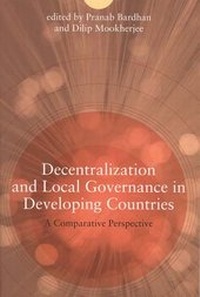 Enlarge image Cover: Decentralization and Local Governance in Developing Countries - MIT Press