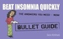 Cover: Beat Insomnia Quickly: Bullet Guides - John Murray Learning