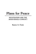 Cover: Plans for Peace - Praeger Publishers Inc
