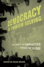 Cover: Democracy as Problem Solving - MIT Press
