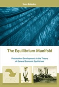Cover: The Equilibrium Manifold - MIT Press