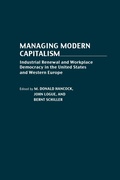 Cover: Managing Modern Capitalism - Praeger Publishers Inc