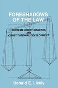 Cover: Foreshadows of the Law - Praeger Publishers Inc