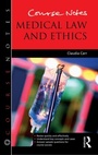 Cover: Course Notes: Medical Law and Ethics - Routledge