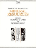 Cover: Concise Encyclopaedia of Mineral Resources - MIT Press