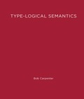 Cover: Type-Logical Semantics - MIT Press