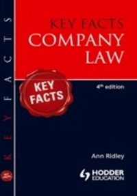 Abbildung von: Key Facts Company Law - Hodder Arnold