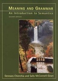 Cover: Meaning and Grammar - MIT Press