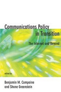 Enlarge image Cover: Communications Policy in Transition - MIT Press