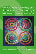 Cover: Communications Policy and Information Technology - MIT Press