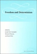 Cover: Freedom and Determinism - Bradford Books