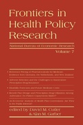 Cover: Frontiers in Health Policy Research - MIT Press