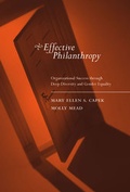 Cover: Effective Philanthropy - MIT Press