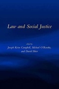 Cover: Law and Social Justice - Bradford Books