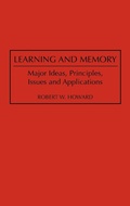 Cover: Learning and Memory - Praeger Publishers Inc