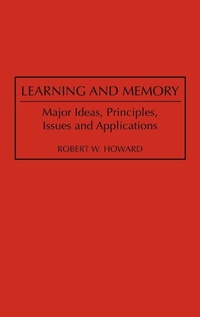 Enlarge image Cover: Learning and Memory - Praeger Publishers Inc