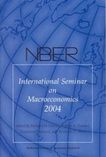 Cover: NBER International Seminar on Macroeconomics 2004 - MIT Press